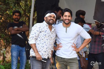 Shailaja Reddy Alludu Movie Working Stills